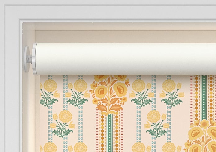 Petal & Block Jaipur Stripe, Marigold - Twist & Fit Roller Blind - Image 9